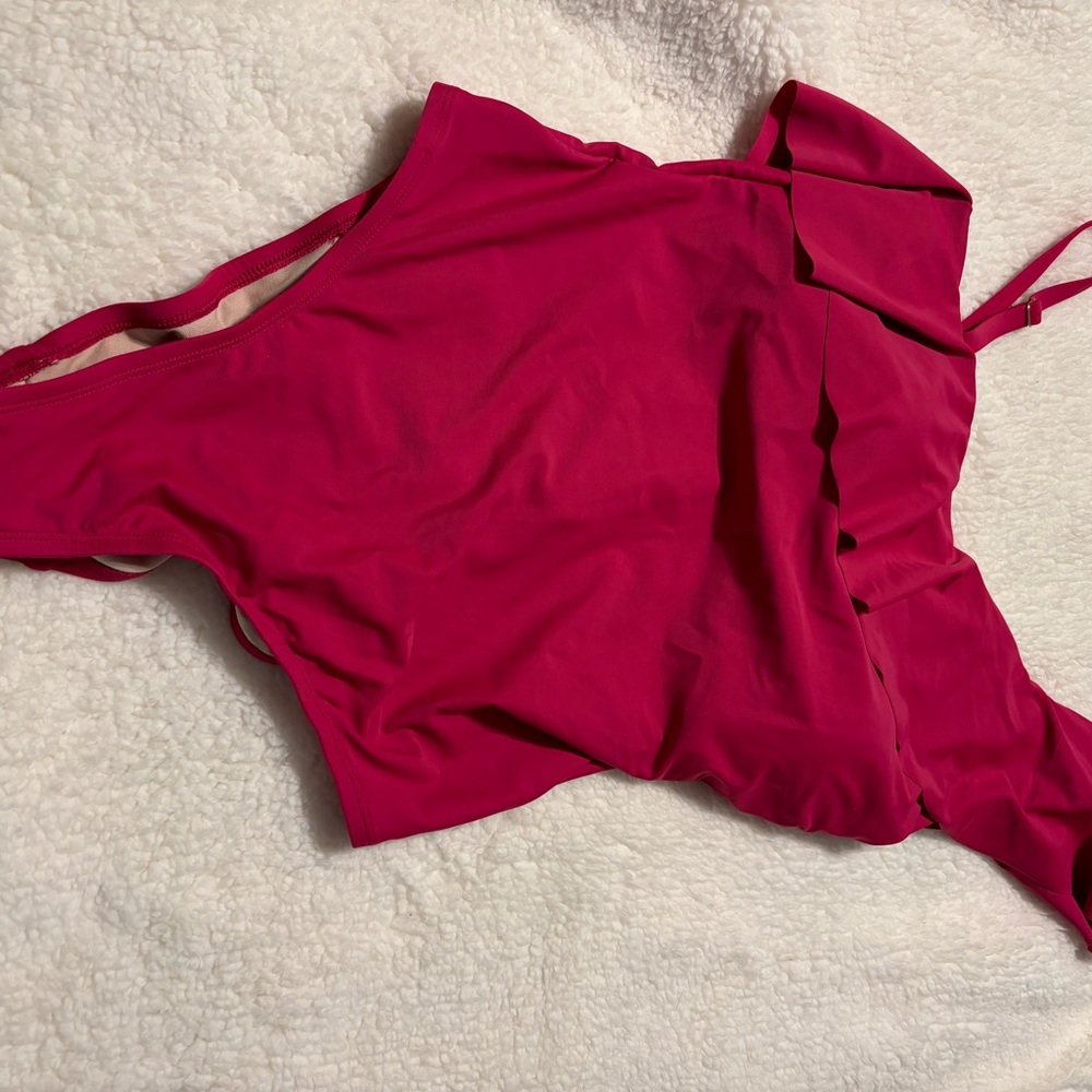 NWT Kona Sol Swim suit pink colored